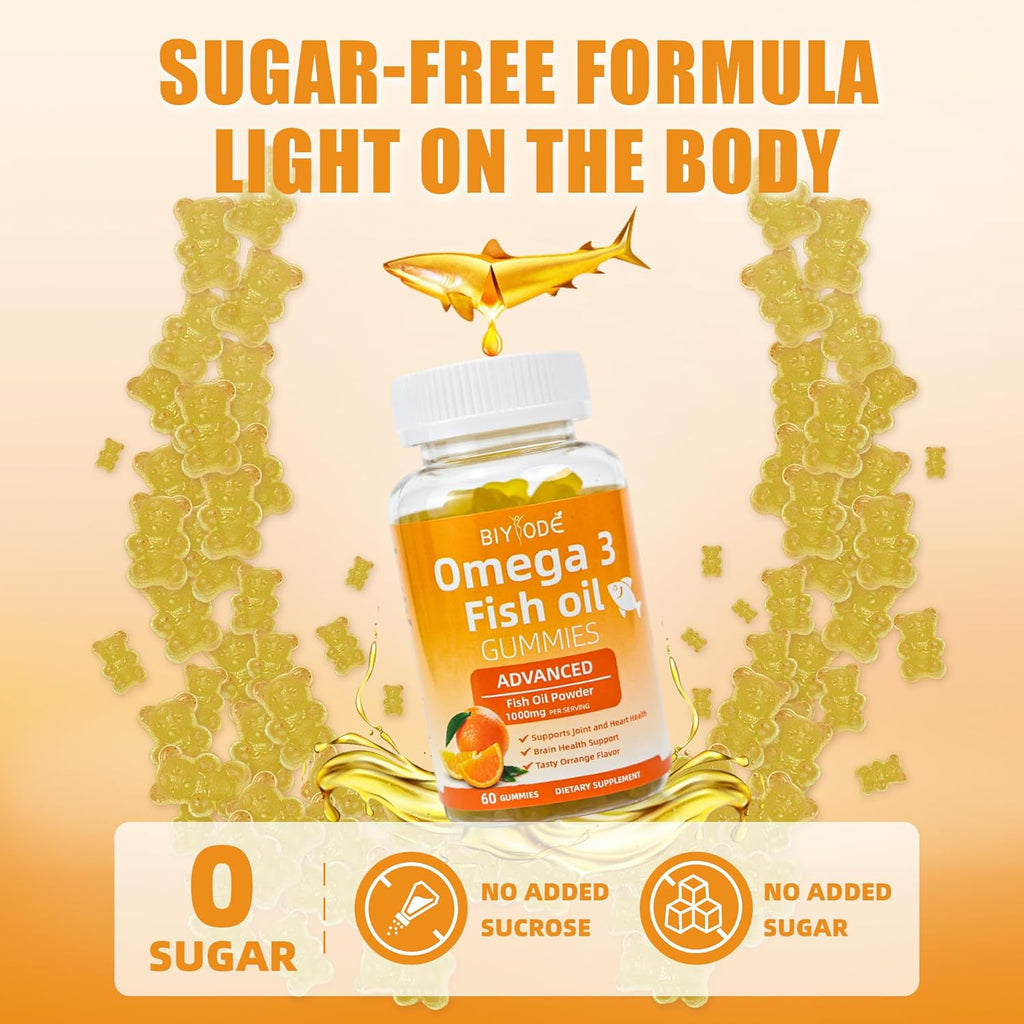 Biyode Omega-3 Fish Oil Gummies