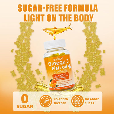 Biyode Omega-3 Fish Oil Gummies