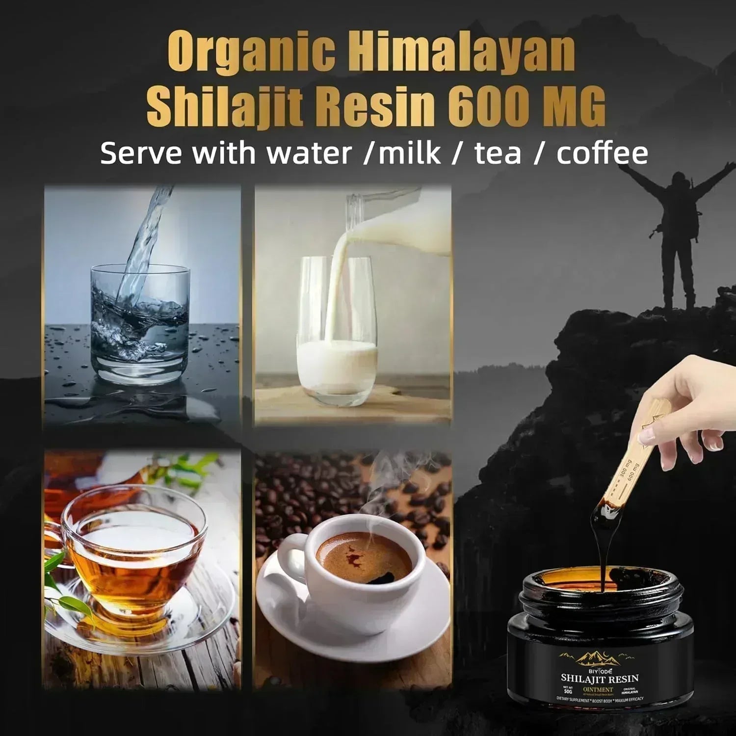 Biyode Himalayan Shilajit Resin - ELEMENTAFILL