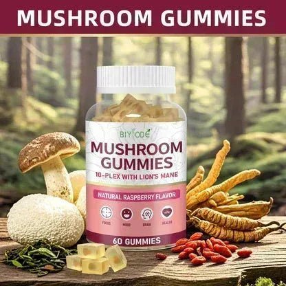 Biyode Mushroom Gummies - ELEMENTAFILL